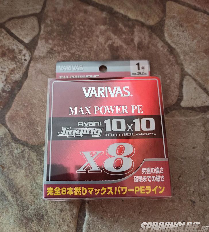 Изображение 1 : Varivas Avani Jigging 10x10 Max Power x8. Шнур любимчик 